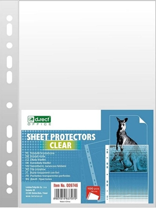 Attēls no D.Rect Koszulka A4 krystaliczna 75mic 100szt