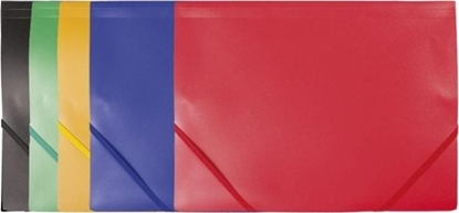 Attēls no D.Rect Teczka plastikowa z gumk czarna