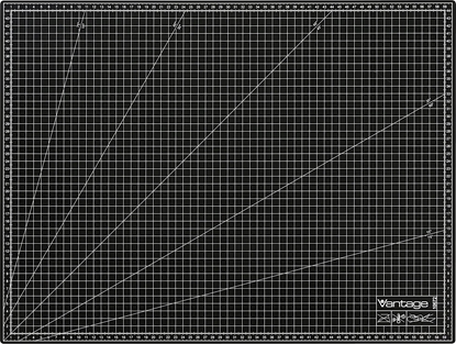 Picture of Dahle Schneidematte 45 x 60 cm schwarz VANTAGE Schneidematte A2 (74-10672-20144)
