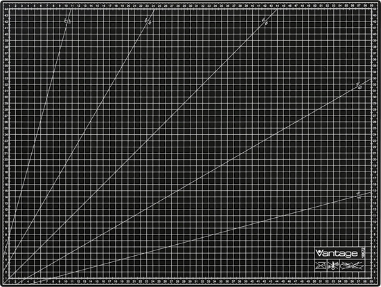 Picture of Dahle Schneidematte 45 x 60 cm schwarz VANTAGE Schneidematte A2 (74-10672-20144)