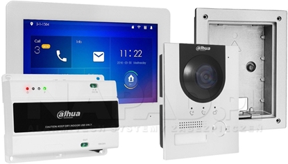 Изображение Dahua Technology DHI-KTD01(F) wideodomofon 2 MP 17,8 cm (7") Srebrny