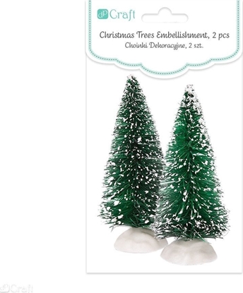 Attēls no Dalprint Choinki dekoracyjne DPCRAFT 8cm 2szt. zielone