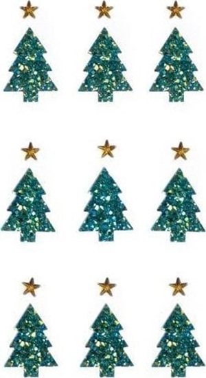 Picture of Dalprint Krysztay samoprzylepne DPCRAFT 18 szt. Choinki