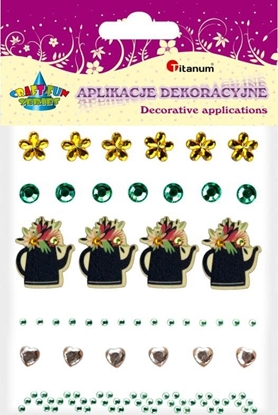 Picture of Dalprint Naklejki 3D krysztaki + drewno TITANUM Konewka Titatnum Kreatywne