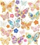 Изображение Dalprint Naklejki DPCRAFT Motyle 2, 21szt.