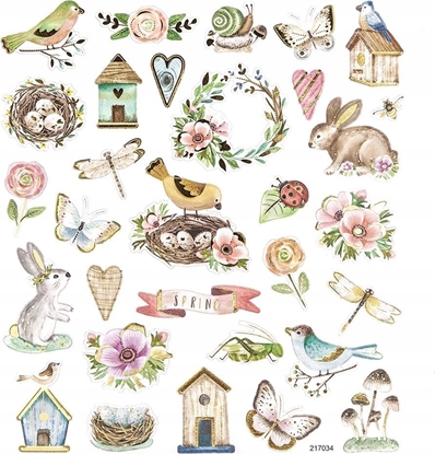 Picture of Dalprint Naklejki DPCRAFT Powiew wiosny 31szt. Dalprint