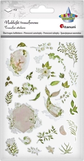 Picture of Dalprint Naklejki transferowe zielone 2 plansze