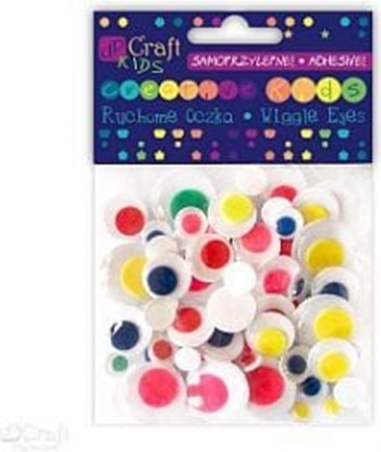 Изображение Dalprint Oczy naklejane kolorowe