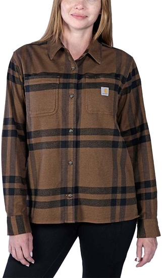 Picture of Damska Koszula Carhartt Flannel Brown