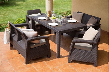Picture of Darza galdins/uzglabasanas kaste Luzon Flat Wicker peleks 8711245139975
