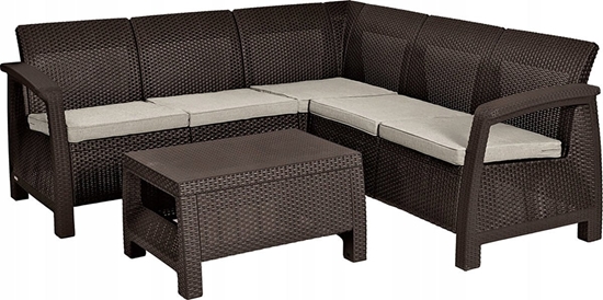 Picture of Darza mebelu komplekts Corfu Relax Set bruns 8711245158334