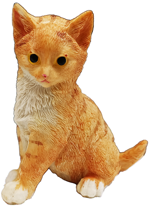 Picture of Dārza dekors Kaķītis 7x12x14cm