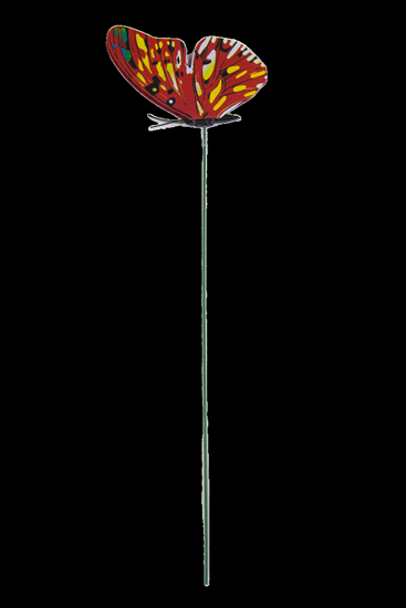 Изображение Dārza dekors Taurenis 12cm uz kociņa