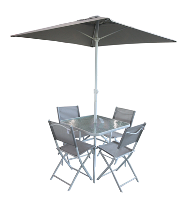 Picture of Dārza komplekts, galds ar 4 krēsliem