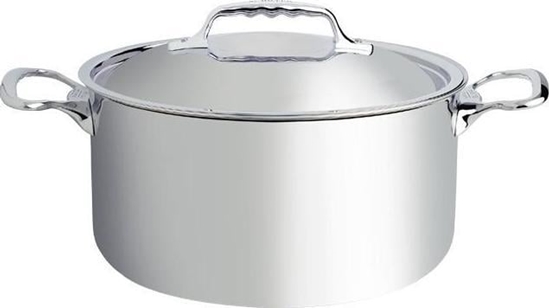 Изображение De Buyer De Buyer Affinity Saucepot Stainless Steel with lid 28 cm