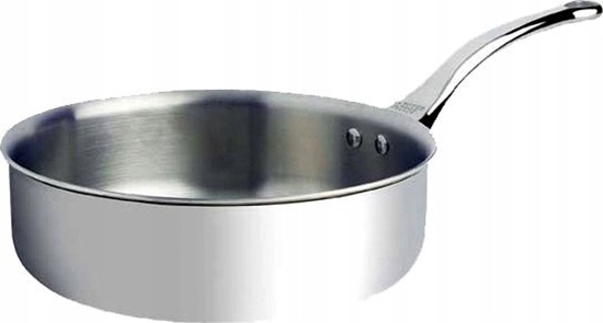 Picture of De Buyer De Buyer Affinity Sauteuse Stainless Steel straight 24 cm