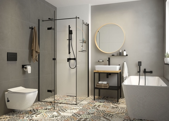 Изображение Deante Miska WC z funkcj bidetu - z bateri mieszaczow