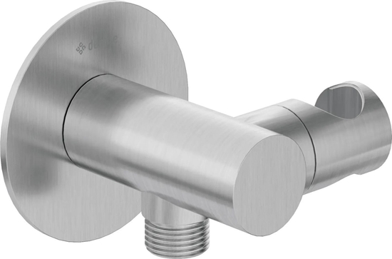 Изображение Deante Przycze ktowe okrge z uchwytem na suchawk