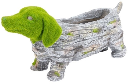 Attēls no DECORAT POT DOG FAKE GRASS 52X16.5X24.5