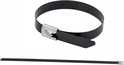 Изображение Dedra Stalowe opaski zaciskowe powlekane 4,6 x 290mm 20szt. (11NC4291)