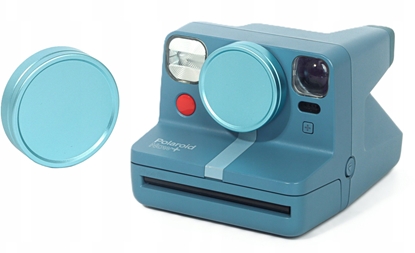 Picture of Dekielek Ochronny Dekiel Osona Aluminium na Obiektyw do Polaroid Now Now+ / Niebieski