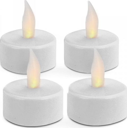 Picture of Dekoracja domu Komplet wiec Tealight Led - 4 szt