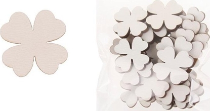 Picture of Dekoracja drewniana 24szt Koniczyna rednia