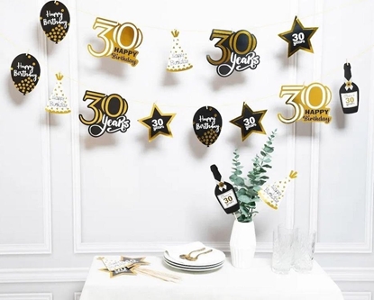 Изображение Dekoracja urodzinowa 30