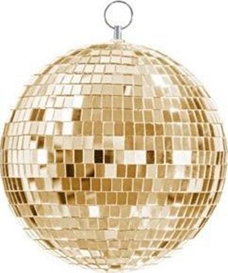 Picture of Dekoracja wiszca Kula Disco 20cm zoty