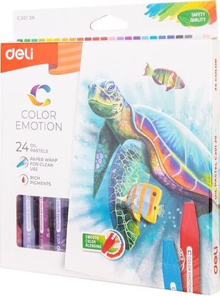Attēls no Deli PASTELE OLEJNE DELI C20120 24 KOLORY