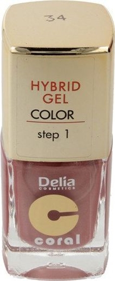 Picture of Delia Lakier hybrydowy Hybrid Gel 34 11ml