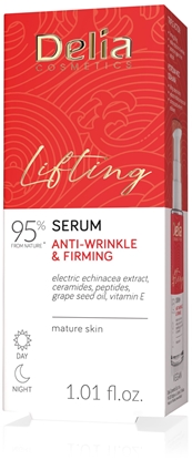 Attēls no DELIA Lifting Przeciwzmarszczkowo-napinajce serum na dzie i noc 30 ml