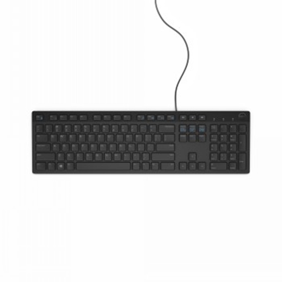 Изображение DELL WIRED KEYBOARD - KB216 - PAN-NORDIC (QWERTY) - BLACK