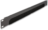 Picture of Delock 19″ Cable Management Brush Strip open at the bottom 1U dark grey