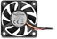 Attēls no Delock Axial Fan 12 V DC, 50 x 50 x 10 mm black