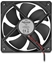 Picture of Delock Axial Fan 5 V DC, 120 x 120 x 25 mm black
