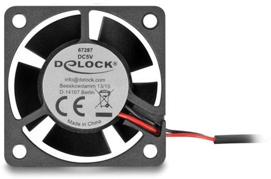 Picture of Delock Axial Fan 5 V DC, 40 x 40 x 20 mm black