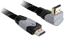 Picture of Delock Cable High Speed HDMI with Ethernet – HDMI A male > HDMI A male angled 4K 2 m