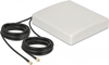 Picture of Delock LTE MIMO Antenna 2 x SMA Plug 8 dBi directional with connection cable RG-58 10 m white outdoor