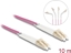 Picture of Delock Optical Fiber Cable LC Duplex to LC Duplex Multi-mode OM4 angled 10 m