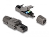 Picture of Delock RJ45 plug Cat.8.1 STP toolfree