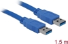 Picture of Kabelis USB3.0 A-A, M/M, 1.5m, Delock