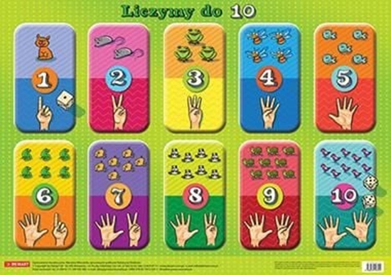 Picture of Demart Polski alfabet - plansza edukacyjna na cian i biurko