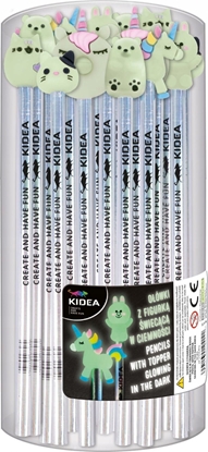 Изображение Derform Oówek z figurk wiecc w ciemnoci Kidea Derform p24, mix cena za 1 szt