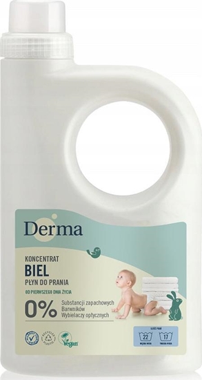Picture of Derma DERMA_Skoncentrowany pyn do prania biaych ubra od pierwszego dnia ycia 945ml