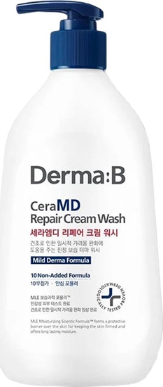 Picture of Derma:B Derma:B CeraMD Repair Kremowy el do mycia ciaa - 400 ml
