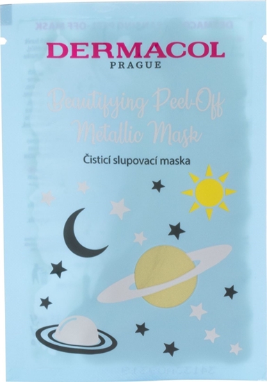 Изображение Dermacol Dermacol Beautifying Peel-off Metallic Mask Cleansing Maseczka do twarzy 15ml