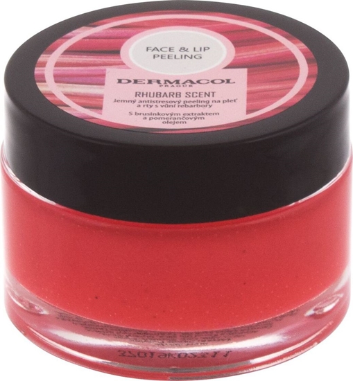 Picture of Dermacol Dermacol Face & Lip Peeling Rhubarb Scent Peeling 50g
