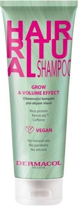 Attēls no Dermacol Hair Ritual Shampoo szampon do wosów Grow & Volume Effect 250ml