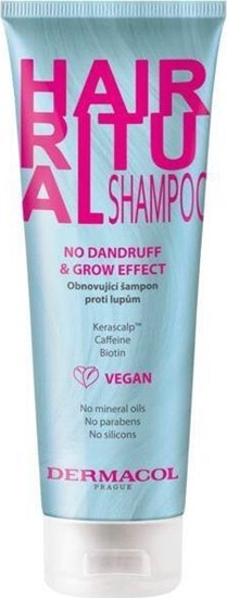 Picture of Dermacol Hair Ritual Shampoo szampon do wosów No Dandruff & Grow Effect 250ml